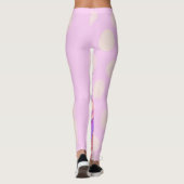 Leggings Fille Macaron rose (Dos)