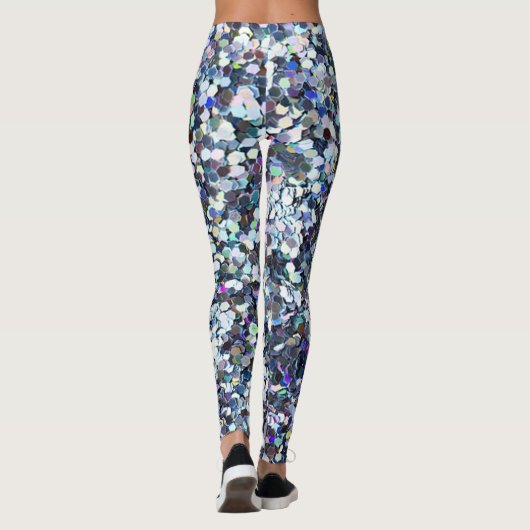 Leggings Fille mignonne Parties scintillant colorée (Dos)