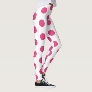Leggings Fille Pois rose tendance Yoga tendance