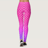 Leggings Fille Sirène poupée rose Motif de balance (Dos)