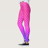 Leggings Fille Sirène poupée rose Motif de balance (Gauche)