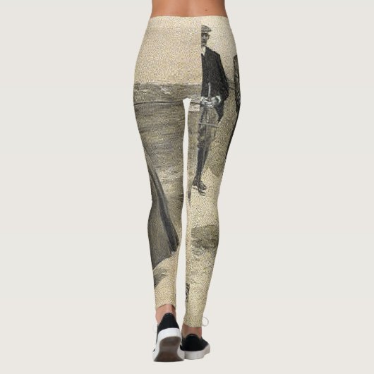 Leggings Fille SUPÉRIEURE de golf (Dos)