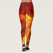 Leggings Fille sur les jambes en feu (Dos)
