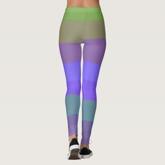 Leggings Filles cool colorées (Dos)