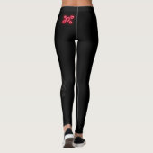 Leggings Filles de glamour (Dos)