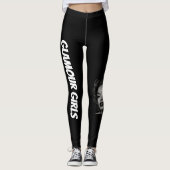 Leggings Filles de glamour (Devant)