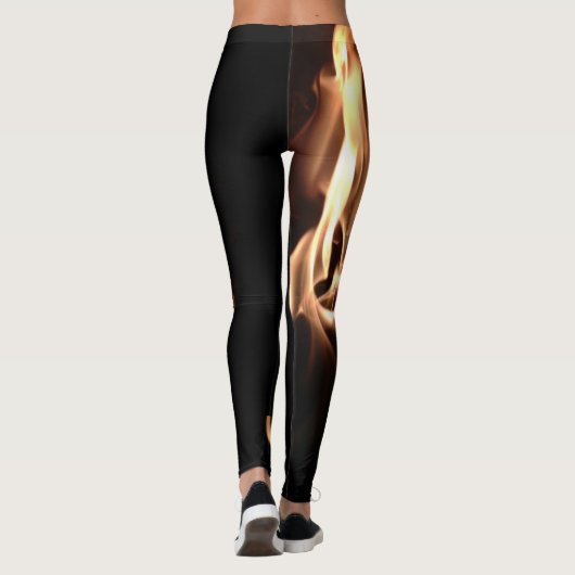 Leggings Filles sur le feu (Dos)