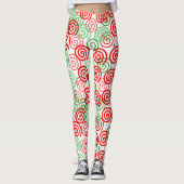 Leggings Fils de Noël (Devant)