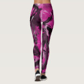 Leggings Fils roses, noirs, blancs et gris (Dos)