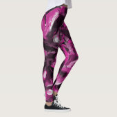 Leggings Fils roses, noirs, blancs et gris (Droite)