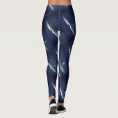 Leggings Fins Fin : Cool requin motif imprimer (Dos)