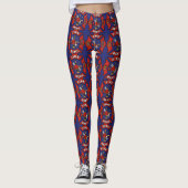 Leggings Fire Department Logo Pattern (Devant)