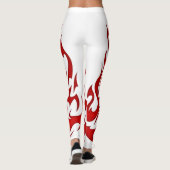 Leggings "Fire Run" (Dos)