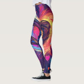 Leggings Firey Love (Gauche)