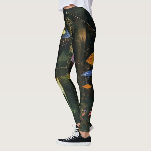 Leggings Fish Magic, Paul Klee Art Abstrait (Gauche)