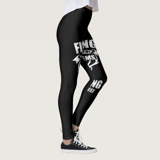 Leggings fishing solves most of my problems hunting solves (Droite)