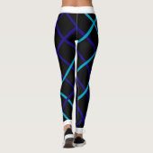 Leggings Fitness/Énergie (Découpe blanche) (Dos)