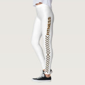 LEGGINGS "FITNESS FOR HEALTH LIVING",  (Gauche)