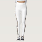 LEGGINGS "FITNESS FOR HEALTH LIVING",  (Devant)