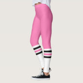 Leggings Fitness Pink Team Tube Sock (Gauche)