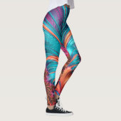Leggings Flacon de plume fractale (Droite)