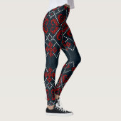 Leggings Flacons de neige bleue (Droite)