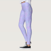 Leggings Flacons violets et multicolores (Gauche)