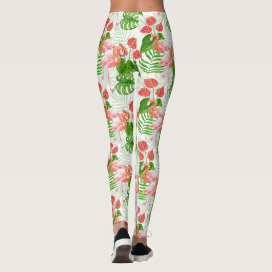 Leggings Flamant rose (Dos)