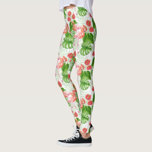 Leggings Flamant rose (Gauche)