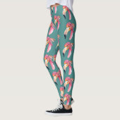 Leggings flamant rose Boho Fiona (Gauche)