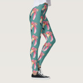 Leggings flamant rose Boho Fiona (Droite)