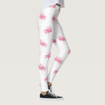 Leggings Flamant rose d'aquarelle rose fillette<br><div class="desc">Passez l'été avec ces jolies pantalons mignons avec un motif flamingo rose aquarelle de mon oeuvre d'art peinte à la main. Ces élégants leggings pastel estivaux sont parfaits pour tous ceux qui aiment les vibrations tropicales et la mode unique. Que ce soit pour le yoga, un cours d'exercice, une séance...</div>
