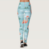 Leggings Flamant rose Motif (Dos)