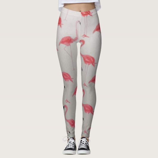 Leggings Flamants roses (Devant)