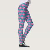 Leggings Flamants roses au néon (Droite)