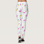 Leggings Flamants roses au néon 2 2 (Dos)