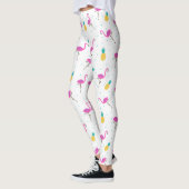 Leggings Flamants roses au néon 2 2 (Gauche)