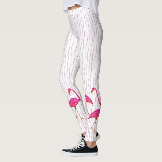 Leggings Flamants roses roses (Gauche)
