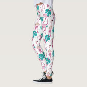 Leggings Flamants roses roses (Gauche)