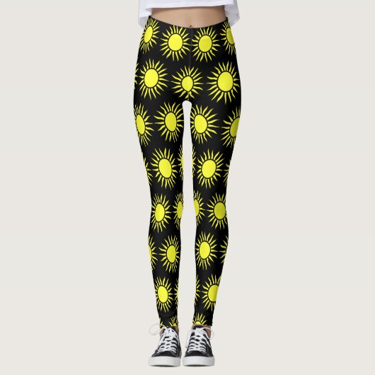 Leggings Flambage Sun Thunder_Cove (Devant)