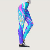 Leggings Flambeaux de parties scintillant (Droite)