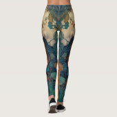 Leggings "Flame of the Tides" - A Colourful Portrait (Dos)
