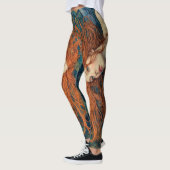 Leggings "Flame of the Tides" - A Colourful Portrait (Gauche)