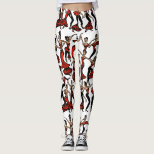 Leggings Flamenco Design