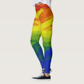 Leggings Flames arc-en-ciel (Gauche)