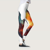 Leggings - Flames Artwork (Droite)