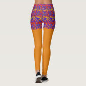 Leggings Flames bleues (Dos)