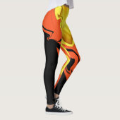 Leggings Flames la nuit (Droite)