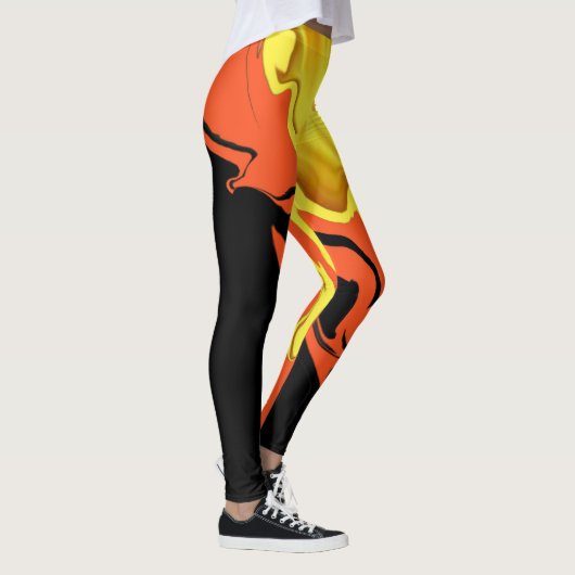 Leggings Flames la nuit (Droite)