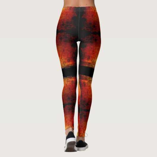 Leggings Flamin' Burnout (Dos)